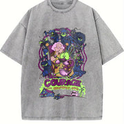 Courage the Cowardly Dog Vintage Washed T-Shirt in Gray