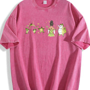 New Orleans Princess Vintage Washed T-Shirt in Red