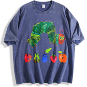 The Very Hungry Caterpillar vintage washed oversized T-shirt in Blue