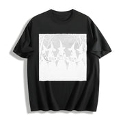 Girls Will Be Girls Witch Cotton T-Shirt in Black