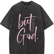 GLEC There Is No Other Way Vintage Washed T-Shirt in Black