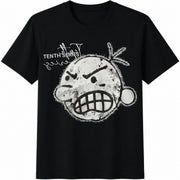 Tween Boy Cotten Cotton T-Shirt in Black