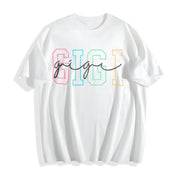 Cute Gigi for Gigi Cotton T-Shirt in White