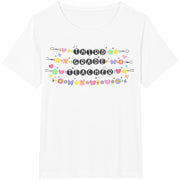 Third Grade Teacher Cotton T-Shirt in White