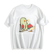 Premium Goose Might Have to Call in Silly Today Cotton T-Shirt in White