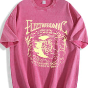 Fleetwood Mac Sisters of the Moon Vintage Washed T-Shirt in Red