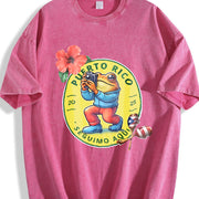DTMF Should Take More Photos Album 2025 Vintage Washed T-Shirt in Red