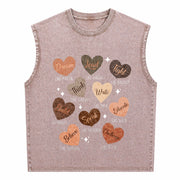 Celebrating Black History -Adults Vintage Washed Tank Top in Brown