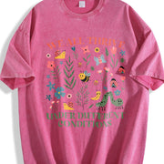 Neurodiversity for BCBA Vintage Washed T-Shirt in Red