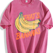 That's Bananas Vintage Washed T-Shirt in Red