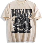 Hip Hop Gold Chains Money Vintage Washed T-Shirt in Beige