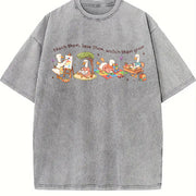 Preschool Pre-k Vintage Washed T-Shirt in Gray