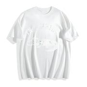 In a While Crocodile Sarcastic Croc for Classic Sarcastic Cotton T-Shirt in White