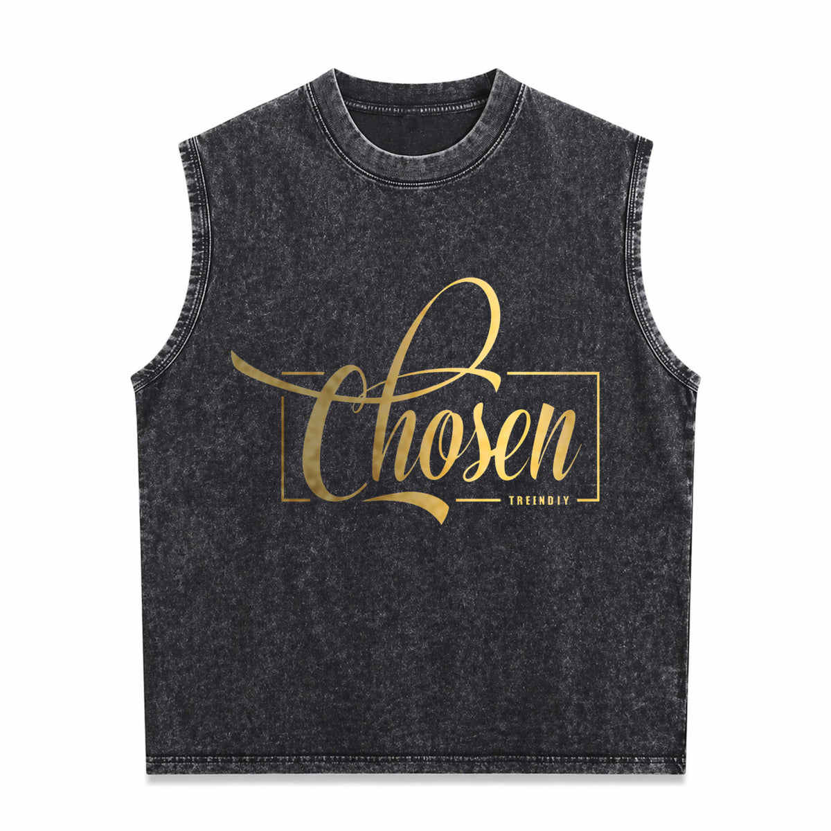 Cozy Chosen Vintage Washed Tank Top in Black