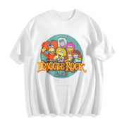Fraggle Rock Jim Henson's Licensed for Classic for Movie Cotton T-Shirt in White