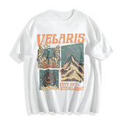 Velaris City of Starlight Acotar the Night Court Acotar Cotton T-Shirt in White
