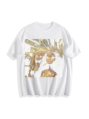 Glam Dolls Cotton T-Shirt in White