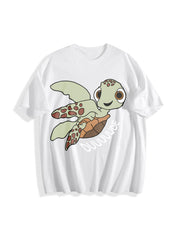 Squirt Tahirt Finding Nemo Cotton T-Shirt in White