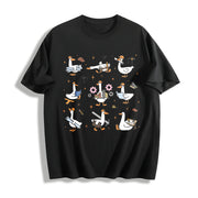 Silly Goose Architect Cotton T-Shirt in Black