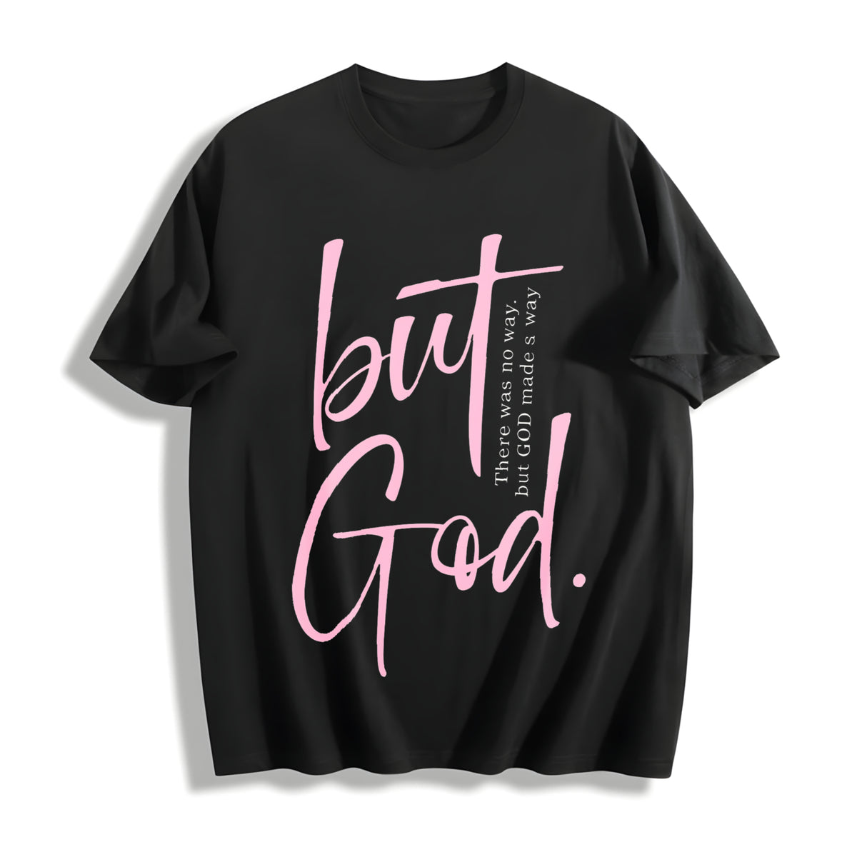 GLEC There Is No Other Way Cotton T-Shirt in Black