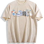 Radiologic Technologist Goose Vintage Washed T-Shirt in Beige