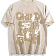 Youngsters of the Most High Vintage Washed T-Shirt in Beige