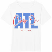 ATL Chop On 1976 Cotton T-Shirt in White