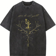 You Do Not Yield to Whatever End Vintage Washed T-Shirt in Black