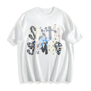 Sixth Grade Teacher Cotton T-Shirt in White