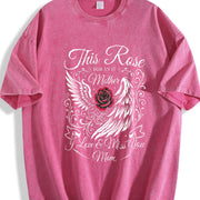 Effortless Chic for the Coastal Granddaughter Who Is An Vintage Washed T-Shirt in Red