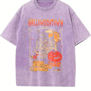 Halloweentown 1998 Vintage Washed T-Shirt in Purple
