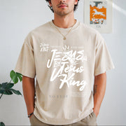 Para El Mundo Solo Eres un Papa Vintage Washed T-Shirt in Beige