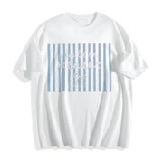 I Could Be Meaner Bow Cotton T-Shirt in White