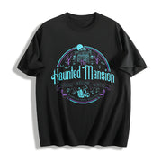 Hitchhiking Ghosts Cotton T-Shirt in Black