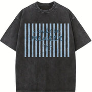 I Could Be Meaner Bow Vintage Washed T-Shirt in Black