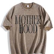 Mother Hood Mama Vintage Washed T-Shirt in Brown