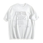 Blank Washed Cotton Cotton T-Shirt in White