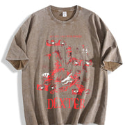 Dexter Killer Dexter Morgan For Movies Lovers vintage washed oversized T-shirt in Brown