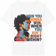 How You Gonna Win Lauryn Hill Cotton T-Shirt in White