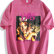 Live Through This Vintage Washed T-Shirt in Red