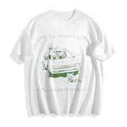 Get in Scavenger Thrifting Cotton T-Shirt in White