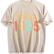 1955 Original Parts Vintage Washed T-Shirt in Beige