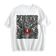 Studio Ghibli Forest Spirit Ghibli Cotton T-Shirt in White