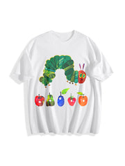 The Very Hungry Caterpillar Cotton T-Shirt in White