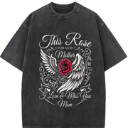 Effortless Chic for the Coastal Granddaughter Who Is An Vintage Washed T-Shirt in Black