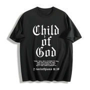 For Outdoor Sport and Biking Cotton T-Shirt in Black