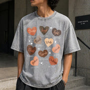Celebrating Black History -Adults Vintage Washed T-Shirt in Gray