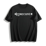 Leprecunt Baby Leprecunt St. Patrick's Day Baby Cotton T-Shirt in Black