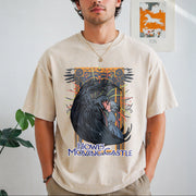 Howl's Moving Castle Vintage Washed T-Shirt in Beige