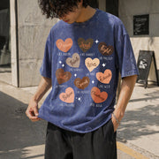 Celebrating Black History -Adults Vintage Washed T-Shirt in Blue